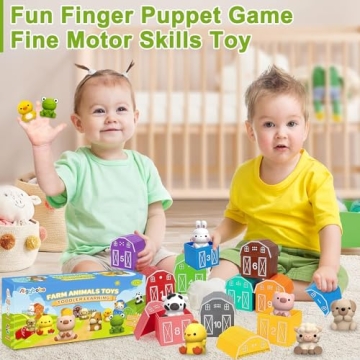 Farm Animals Montessori Toys for Toddlers - 20pcs