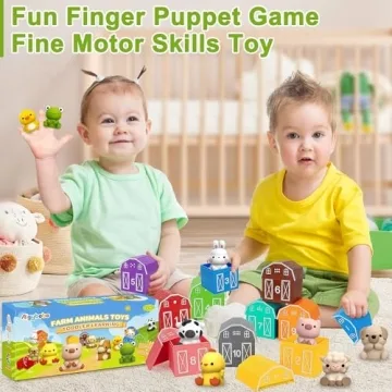 Farm Animals Montessori Toys for Toddlers - 20pcs