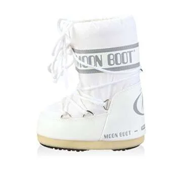 Moon Boot Nylon White EU 35-38 (US Men's 3-6.5, US Women's 4-7.5) Medium