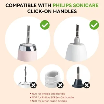 PONPACE Bamboo Sonicare Toothbrush Heads for Gentle Cleaning