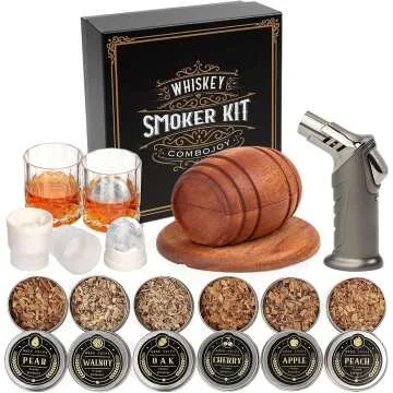Whiskey Smoker Kit with Torch - Infuser & Accessories