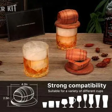 Whiskey Smoker Kit with Torch - Infuser & Accessories