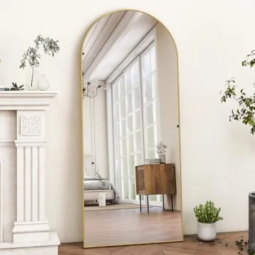 HARRITPURE Full Length Mirror - Elegant & Safe Design