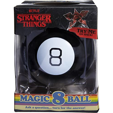 Mattel Games Magic 8 Ball Stranger Things Novelty Game Inspired by The Series, Themed Fortune-Tellin...
