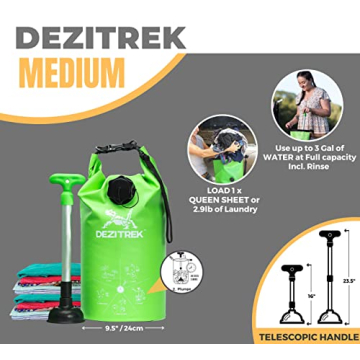 Dezitrek Eco Friendly Hand Wash Bag for Travel