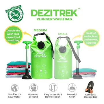 Dezitrek Eco Friendly Hand Wash Bag for Travel