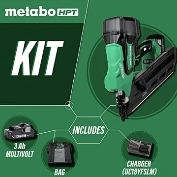 Metabo HPT 18V Cordless Framing Nailer for Seamless Construction