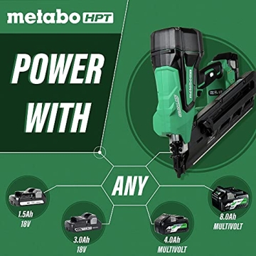 Metabo HPT 18V Cordless Framing Nailer for Seamless Construction