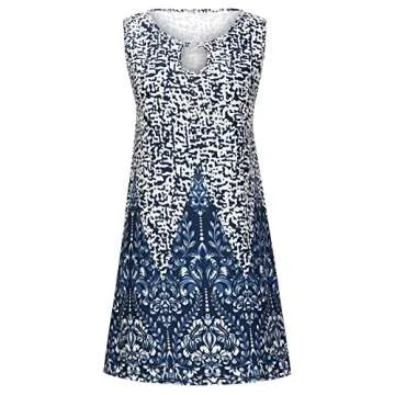 Women Summer Short Mini Floral Dress for Beach Fun