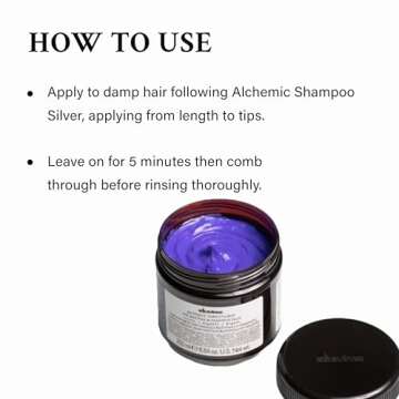 Davines Alchemic Conditioner Silver, 8.80 oz.