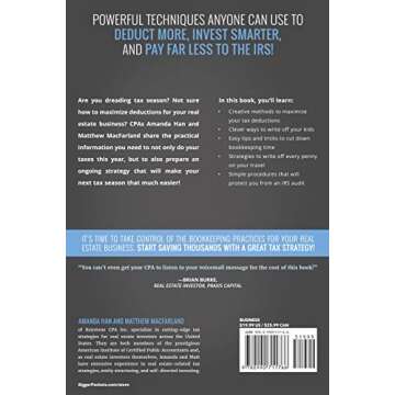 The Book on Tax Strategies for the Savvy Real Estate Investor: Powerful techniques anyone can use to...