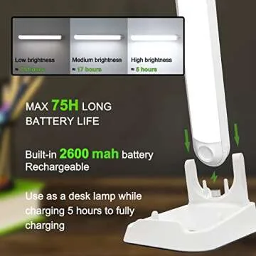 KAGWON Dimmable Wall Reading Light for Beds & Closets