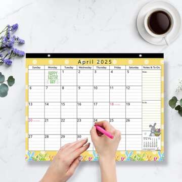 Magnetic Calendar 2025-2026 for Fridge, 17x12 Inches, Large, Schedule Planner Refrigerator, Monthly, January 2025- December 2026, 24 Months