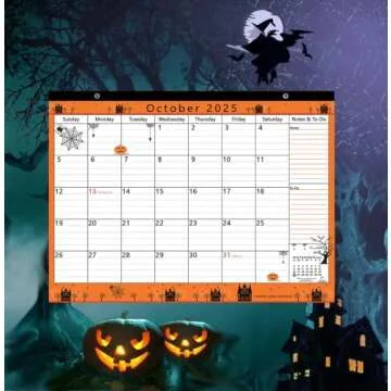 Magnetic Calendar 2025-2026: Fridge Planner, 24 Months