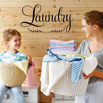 Stylish Laundry and Pantry Decals for Elegant Home Decor