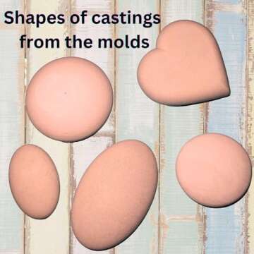 Silicone Molds Set for Rock Crafts and Mandalas