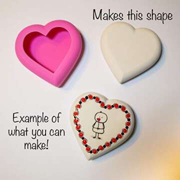 Silicone Molds Set for Rock Crafts and Mandalas