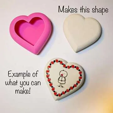 Silicone Molds Set for Rock Crafts and Mandalas