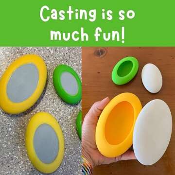 Silicone Molds Set for Rock Crafts and Mandalas