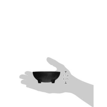 Winco Molcajete Salsa Bowls Set of 4 Durable 4-Ounce