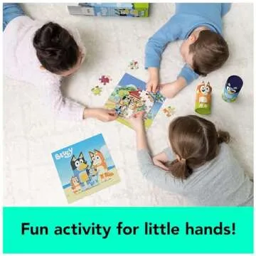 Spin Master Games, 36-Piece Bluey Puzzles 2-Pack, Bluey Toys, Puzzles, for Kids Ages 3 & Up