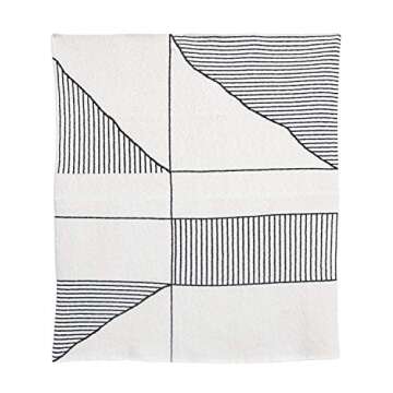 Bloomingville AH0393 Throw, Black