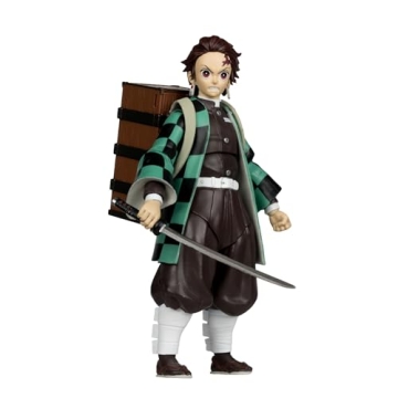 McFarlane Toys Demon Slayer Tanjiro Kamado 7in Action Figure with Nezuko Box