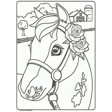 Lisa Frank Color and Trace Book with Stand-up Characters