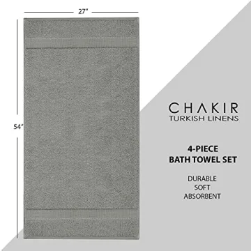 Chakir Turkish Linens | Luxury 100% Cotton Towels - Soft & Absorbent