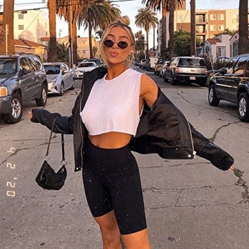 YOLIX Biker Shorts: 3 Pack High Waisted Comfort & Style