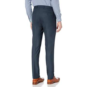 Kenneth Cole Unlisted Men's Slim Fit Suit, Medium Blue, 44R