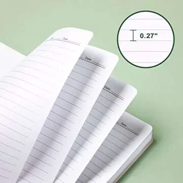 A5 Spiral Notebooks 3 Pack for School and Office Supplies