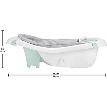 Fisher-Price Baby to Toddler Bath 4-in-1 Sling ‘N Seat Tub with Removable Infant Support and 2 Toys