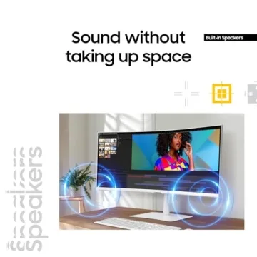 SAMSUNG 34” ViewFinity S65TC Ultra-WQHD Curved Monitor