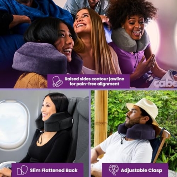 Cabeau Evolution Classic Travel Pillow for Total Neck Support