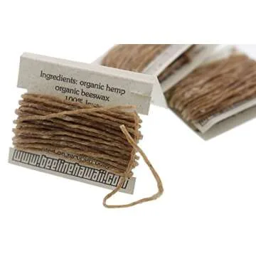 Bee Line Organic Hemp Wick Perfect for Candles and Smoking