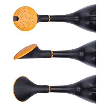 Bloem Easy Pour Watering Can, 2.6 Gallon, Black (20-47287CP)