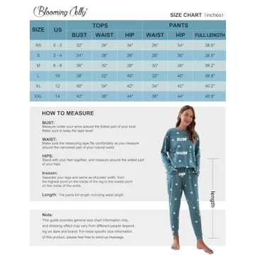 Cute Women's Pajama Set with Heart Print and Pockets