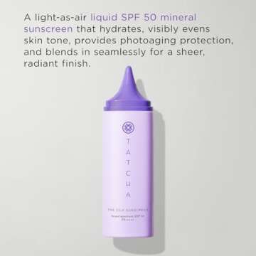 The Silk Sunscreen | Broad Spectrum SPF 50 PA++++, Weightless, Hydrating Mineral Sunscreen, New & Improved Packaging, 50 ml