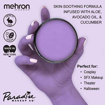Mehron Makeup Paradise AQ Pro Size | Water Activated Face & Body Paint