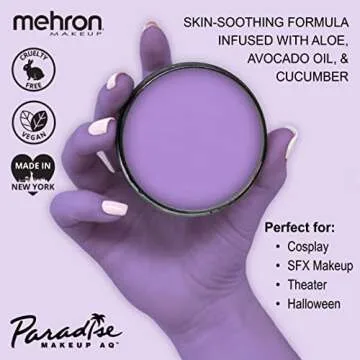 Mehron Makeup Paradise AQ Pro Size | Water Activated Face & Body Paint