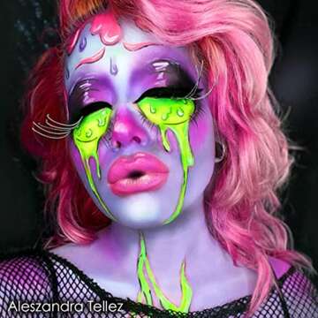 Mehron Paradise Makeup AQ - Vibrant Water Activated Face Paint