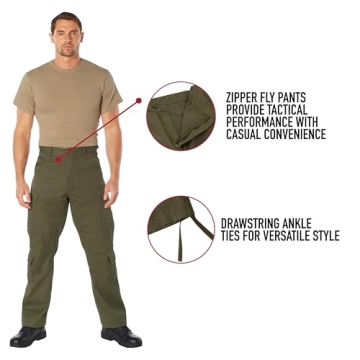 Vintage Military Paratrooper Cargo Pants In Woodland Camo