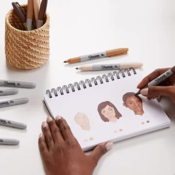 Sharpie Skin Tone Markers Set - Perfect for Art and Craft