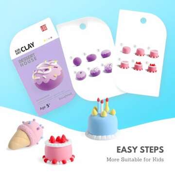 Air Dry Clay Kit for Kids - Creative DIY Gift Set