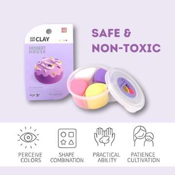 Air Dry Clay Kit for Kids - Creative DIY Gift Set
