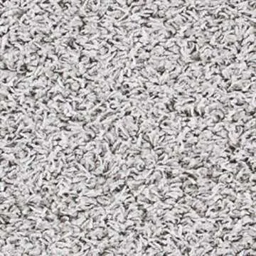 SAFAVIEH Dallas Shag Collection Area Rug - 8' x 10', Grey & Ivory, Trellis Design, Non-Shedding & Easy Care, 1.5-inch Thick Ideal for High Traffic Areas in Living Room, Bedroom (SGD257G)