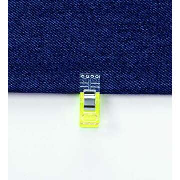 Clover 10-Piece Wonder Clips, Classic, Colors May Vary