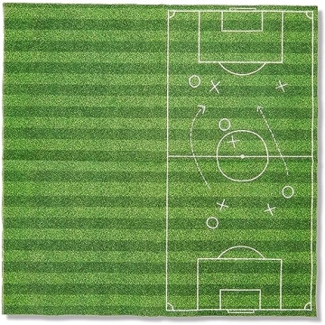 Soccer Party Napkins - Durable & Stylish 100 Pack