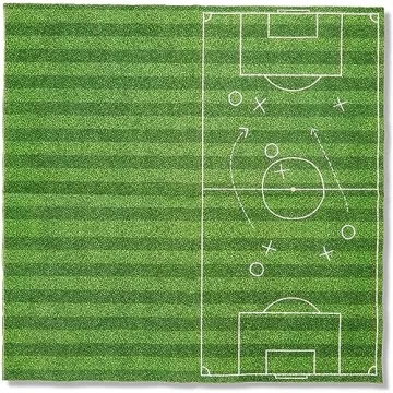 Soccer Party Napkins - Durable & Stylish 100 Pack